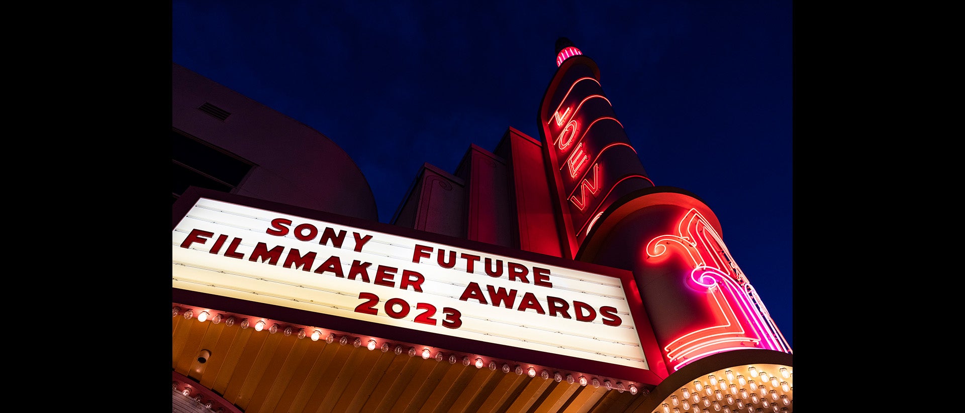 Sony anuncia los premios Sony Future Filmmaker Awards