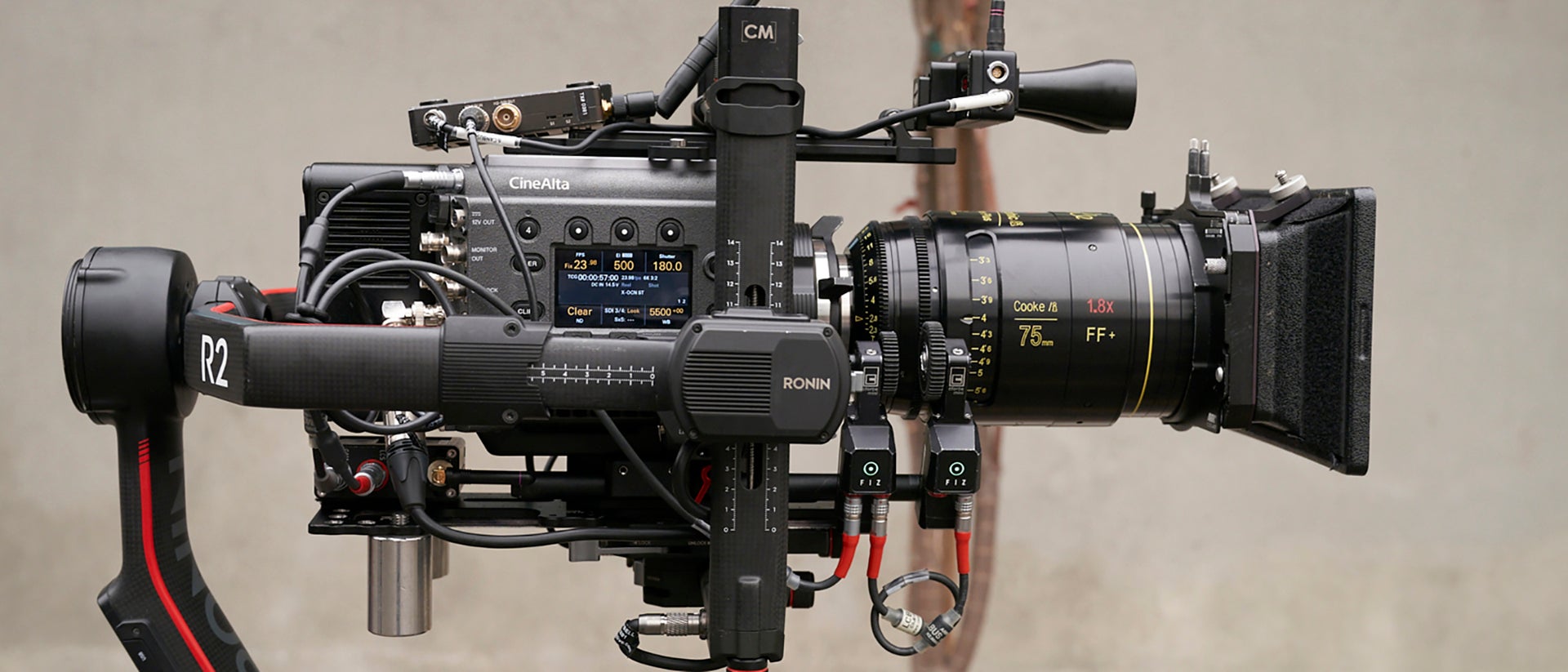 sony venice anamorphic setting