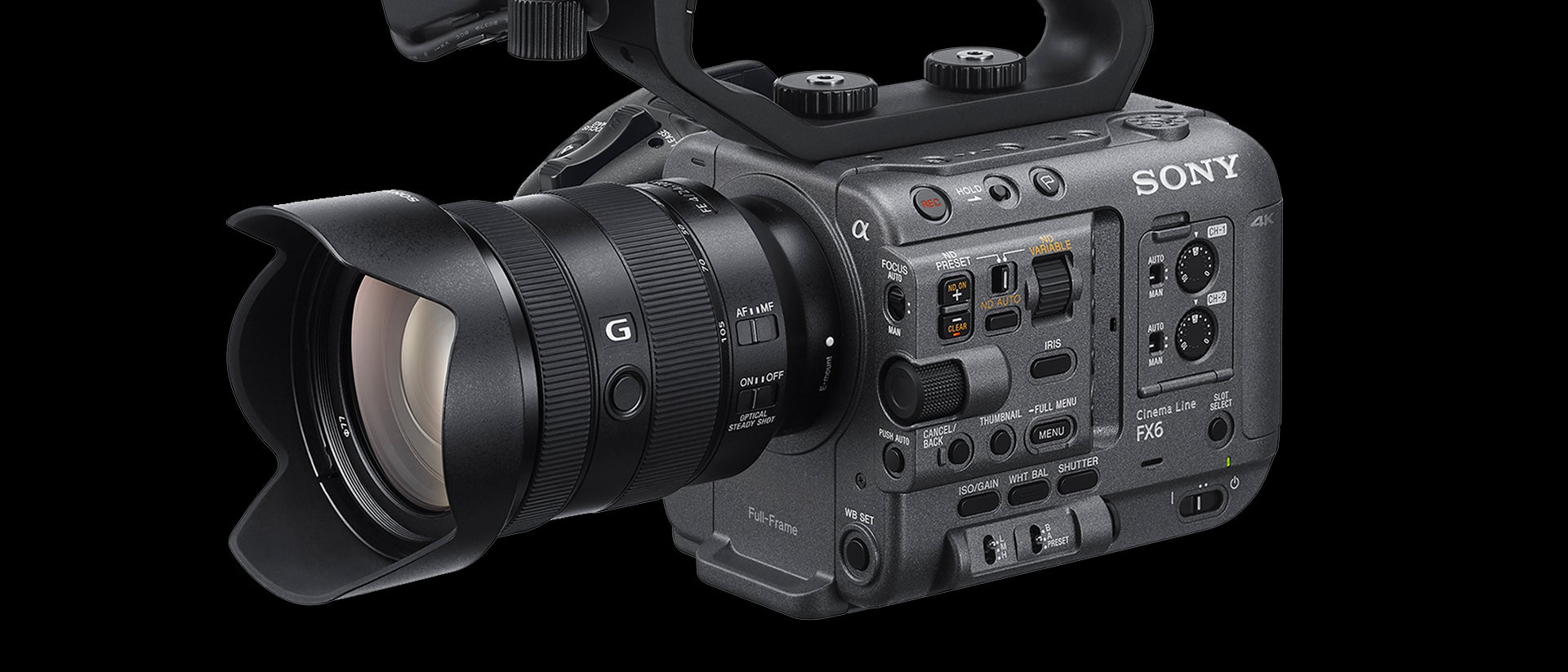 Sony FX6 Cinema Camera Body (4K Full-Frame, E Mount)