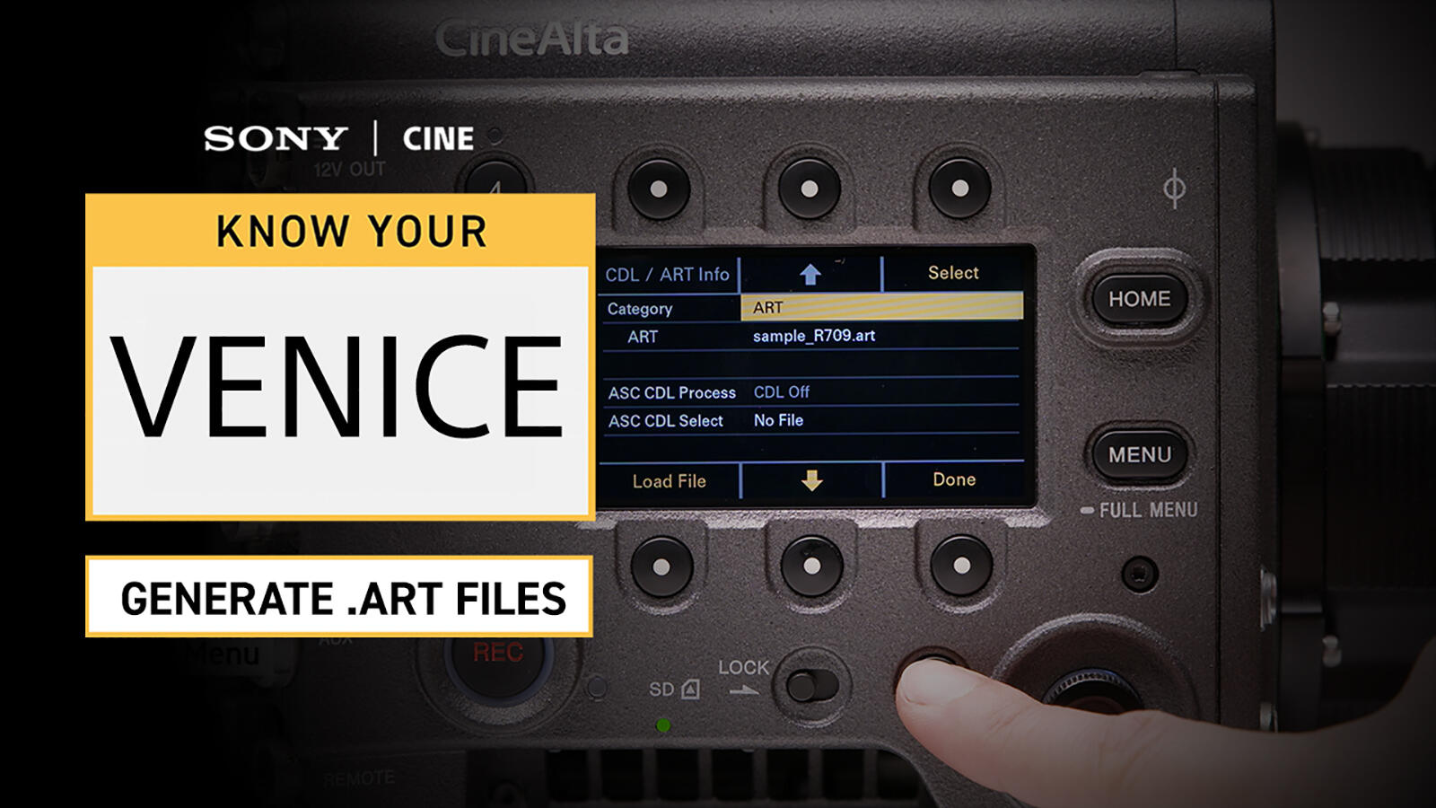 The Society of Camera Operators (SOC) Names SONY’s Venice Extension